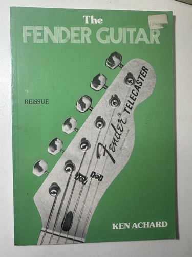 Lot of 3 VTG Fender Guitar Book - Ken Achard; Trader's Bulletin History (B1) - Foto 2 di 17