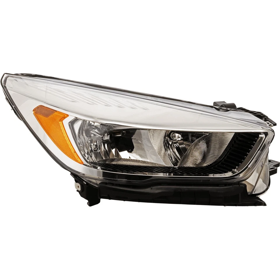 Headlights Driving Head lights Headlamps Set of 2 Driver & Passenger Side Pair - Image 4 of 4