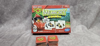 Angry Birds Go Memory Game Hasbro 2013 Rovio A7014 Complete USA Children