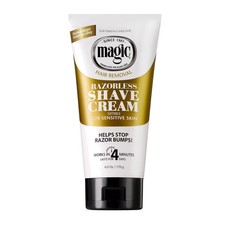 Magic Razorless Shaving Cream - Exfoliating 6 Oz Hair Removal Solution