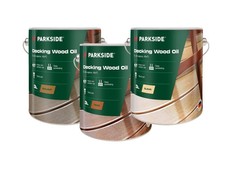PARKSIDE Decking Wood Oil 3L Varnish Waterproof Outdoor Indoor Protection New