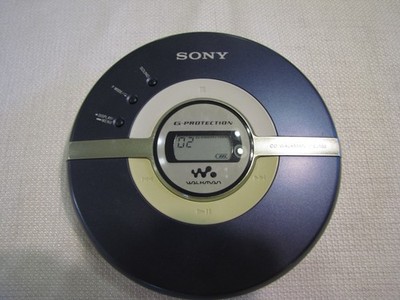 Sony Walkman D-EJ100 Portable CD Player G-Protection Mega Bass Tested & Working