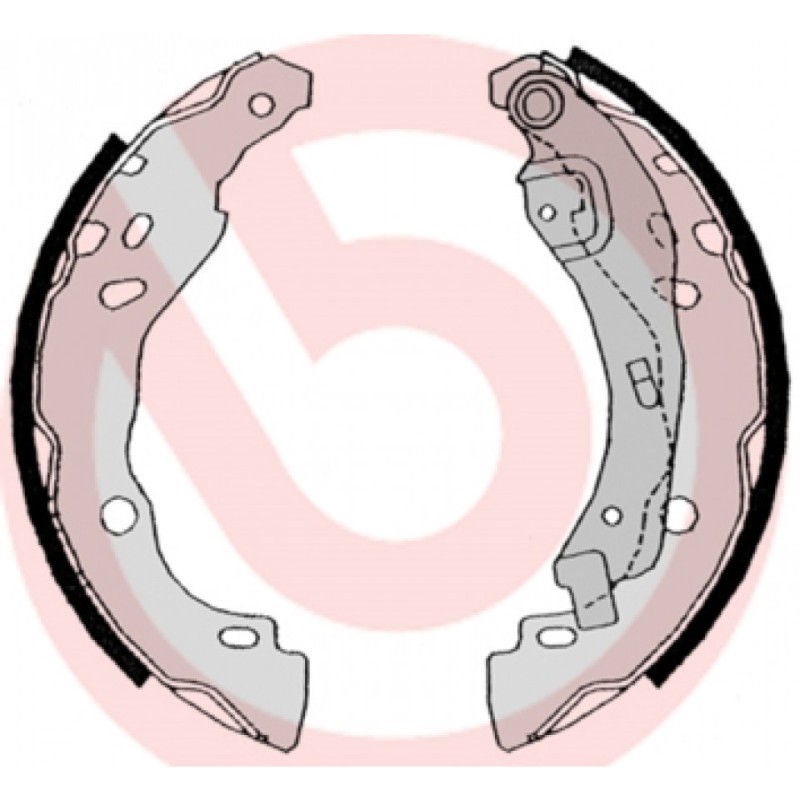 Brembo Jeu De Mâchoires De Frein À Disque S 68 525 - Image 2