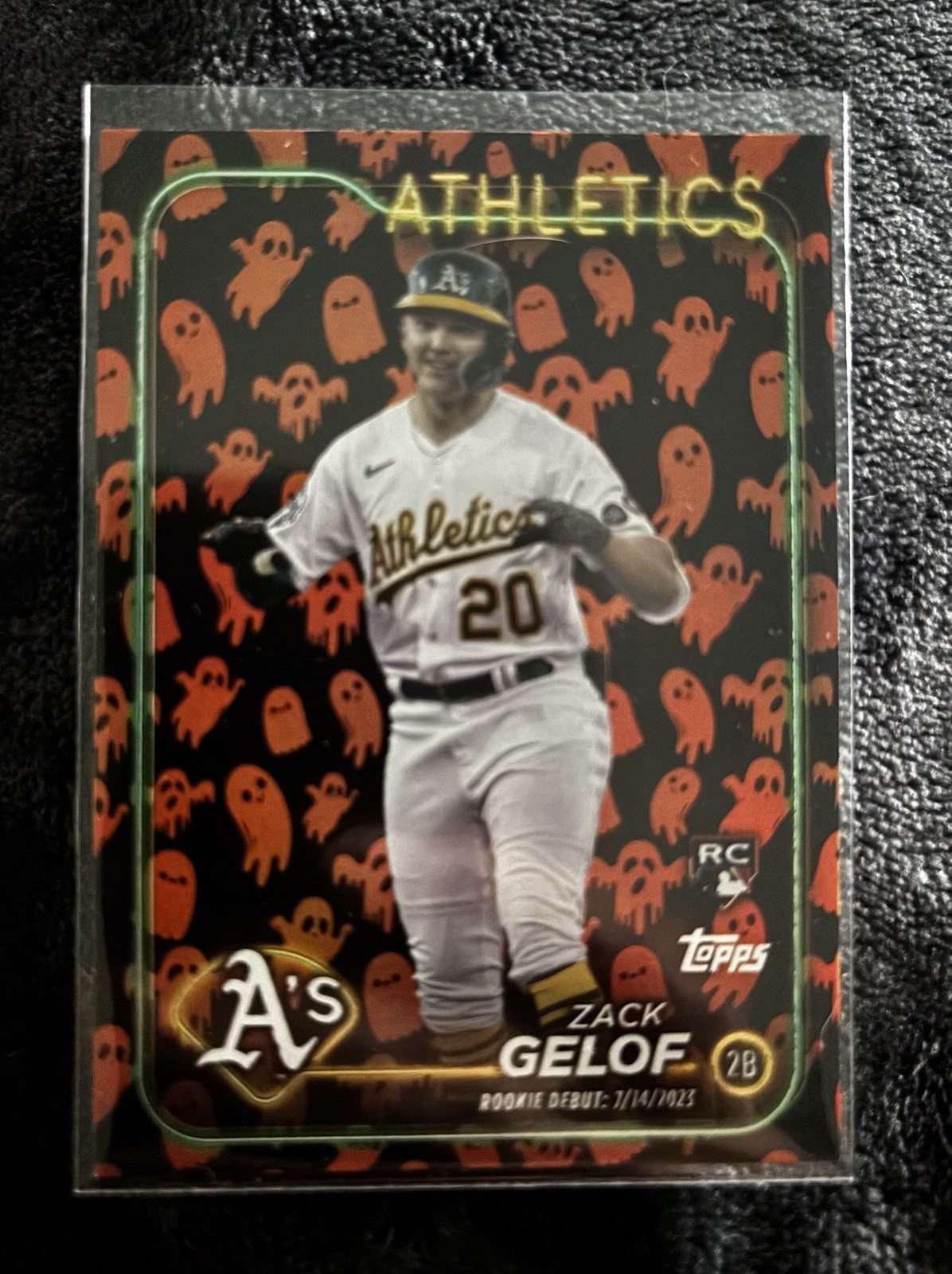 2024 Topps Update Series - Rookie Debut Zack Gelof #US131 Ghost Foil (RC)