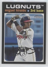2020 Topps Heritage Minor League Edition Miguel Hiraldo #177 0ws