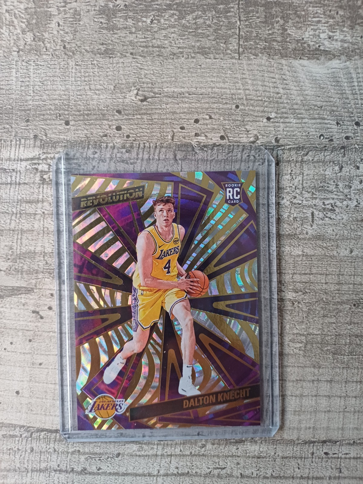 2024-25 Panini Revolution Dalton Knecht RC Fractal Rookie #109