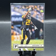 2018 Panini Football Artie Burns Gold Parallel #2/20