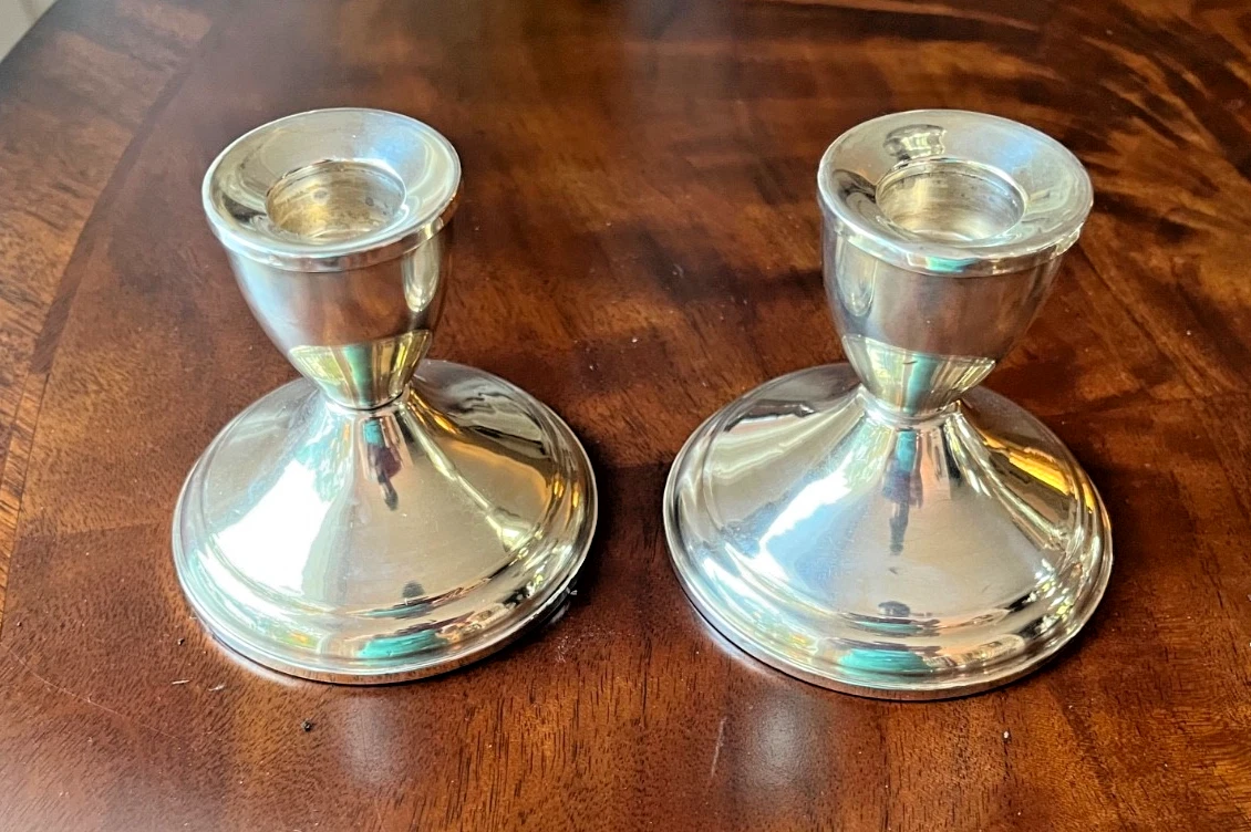 Duchin Sterling Candle Holders for sale | eBay