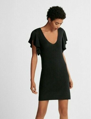 short black sweater dress