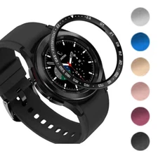 StrapsCo TPU Rubber Replacement Bezel Ring for Samsung Galaxy Watch 4