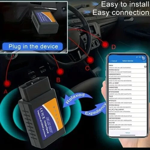 OBD 2 ELM327 OBD2 Multimarque – Interface Diagnostic Auto Bluetooth WiFi