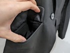 NWT H&M Black Fitted Lined Suit Blazer Jacket w/ Button Pockets Back Vent 2 — photo 8