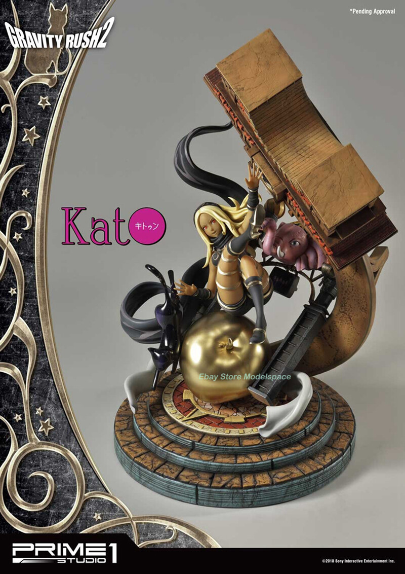 Prime 1 Studio CMGR2-01 Gravity Rush Kat Statue Model Deluxe