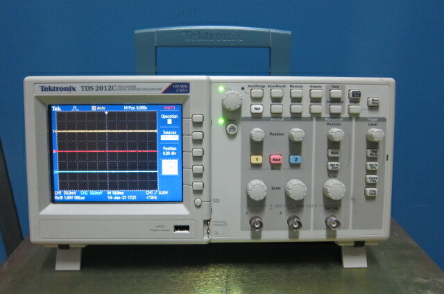 Tektronix TDS2012C 100MHz 2GS/s 2Ch Digital Storage Tektronix TDS2012C 100MHz 2GS/s 2Ch Digital Storage