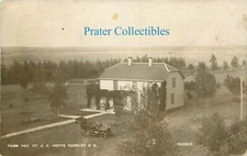 North Dakota, ND, Edgeley, Farm Res of J L Potts 1910 RPPC