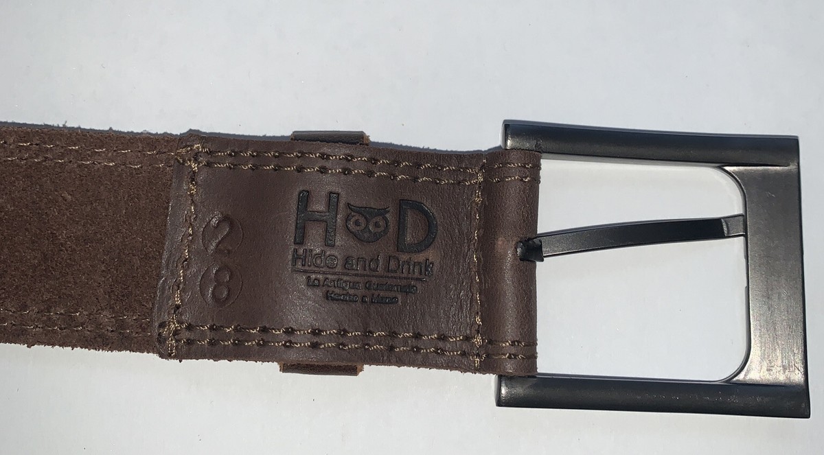 Hide and drink belt Bushcraft Leather Pouch – StockyardX, The Leather Store main image 4
