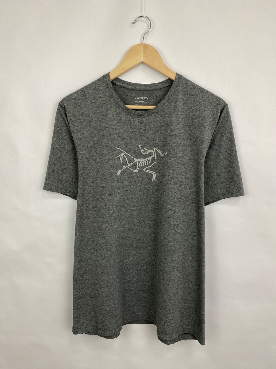 Y2K Arc'teryx Outdoor T-Shirt Rare Retro Hype size L color grey | eBay