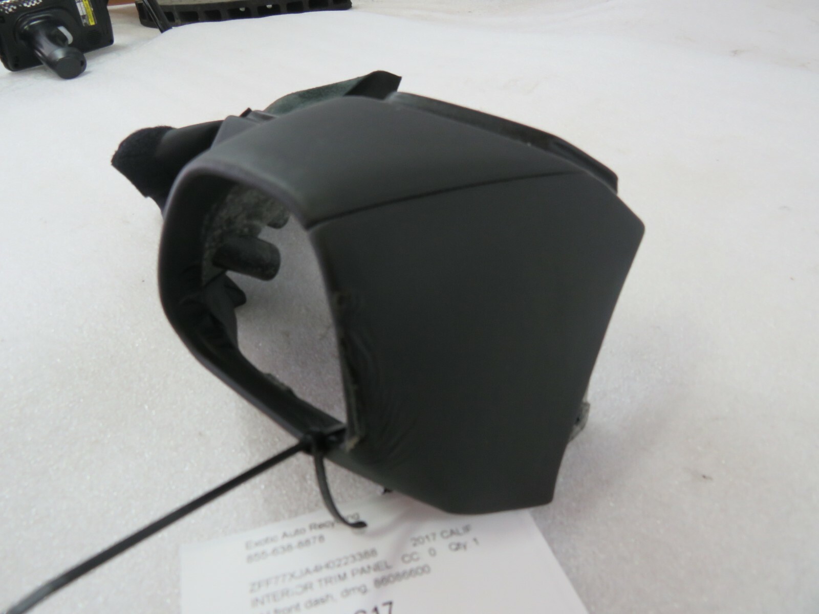 Ferrari California T, LH, Left, Front Dash Trim Panel, Used, Dmg, P/N 86086600