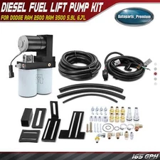 Diesel Fuel Lift Pump System for Dodge Ram 2500 Ram 3500 5.9L 6.7L Diesel 165GPH
