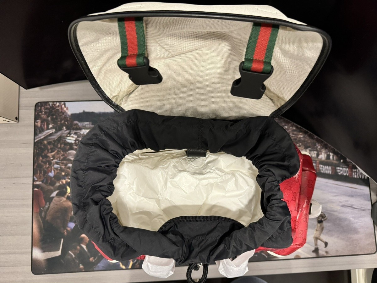 Adidas x Gucci Red Backpack | eBay