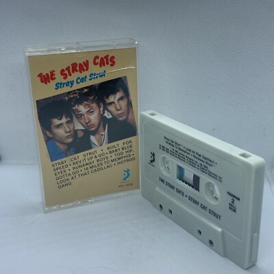 Stray Cat Strut by The Stray Cats (Cassette 1987 Capitol Records) CT1 USA Import