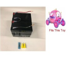 KIT 24V batteria di ricambio con kit per passeggino carrozza principessa Disney