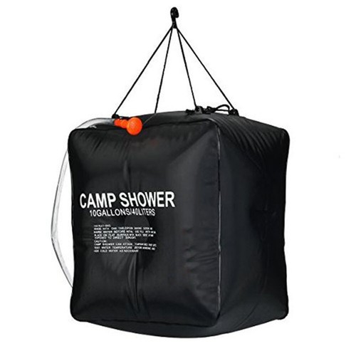 Outdoor Solar Shower 40L Solar Heating Shower Large Shower Head Outdoor