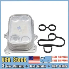 New Oil Cooler Assembly with Sealing Gasket Set For Fiat 500 2012 2013-2015 1.4L