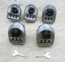 5 Pack Master Lock 3630 Multi-User Mechanical Lock for Right Hinged Doors W/Keys