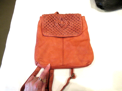 Frye & Co. Leather Backpack Frye and Co. Odessa Studded Washed Leather Backpack - Macy main image 3