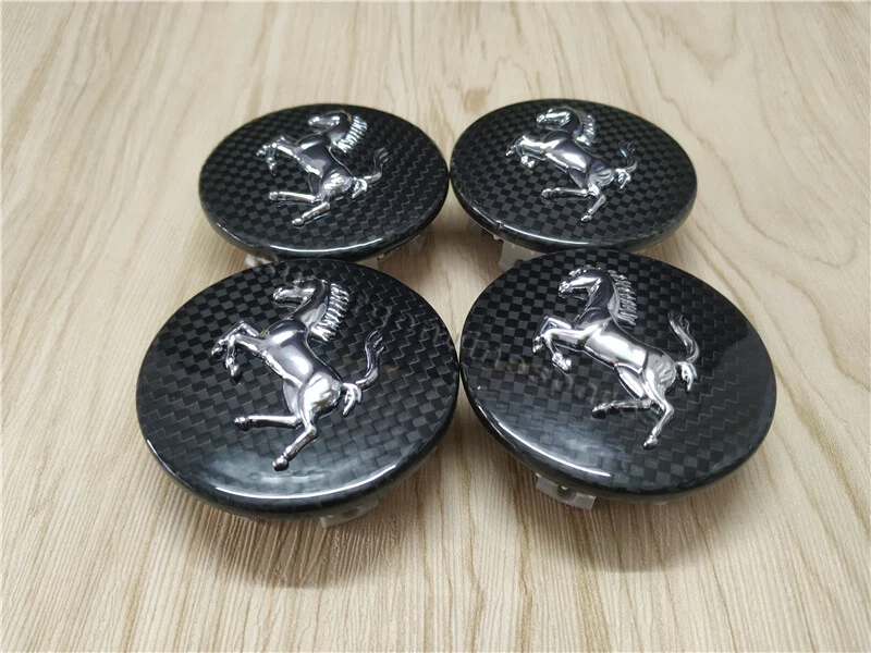 For Ferrari F430 458 California 488 Carbon Fiber Wheel Hub Center Cap Modify Kit - Изображение 2 из 4