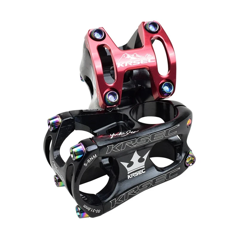 Road Bicycle Stem 28.6*31.8*50mm MTB Bike Handlebar Stem Cycling Accessories - Image 2 of 4