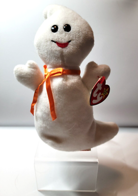 Spooky The Ghost Birth Date October 31, 1995 Collectible Ty Beanie Baby
