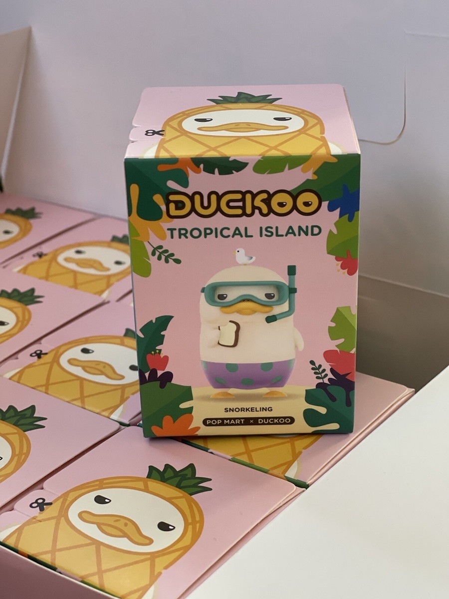 POP MART x DUCKOO Tropical Island Mini Figure Pineapple Tube