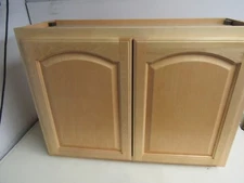 33" X 24" X 12" 33 24 12 KITCHEN BATHROOM WALL CABINET SOLID WOOD BIRCH 