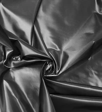 Silver black  Iridescent Taffeta Fabric 60” Width Sold By The Yard