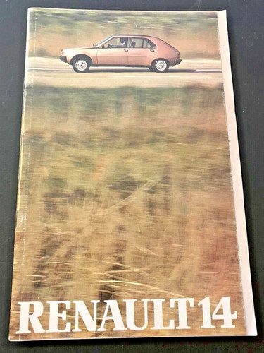 1981 Renault 14 - Vintage 34-Page Automotive Dealer Sales Brochure - FRENCH *