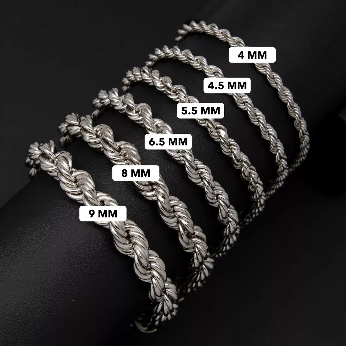 31g Chunky 925 Sterling Silver Curb Link Bracelet by Milor Italy, Heavy  Chain for Wrist