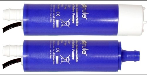 24v Rule Portable 200GPH Multi-application pump submersible* inline - Picture 3 of 3