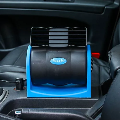 Universal Car Air Conditioner 12V DC Black Portable Mini Cooling Evaporative Air - Picture 2 of 5