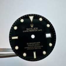 Rolex Submariner Dial Black steel Gold for 16613 16618 16803 vintage TROPICAl