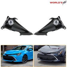 Clear LED Fog Lights Bumper Driving Lamps For 2019-2021 Toyota Corolla Hatchback