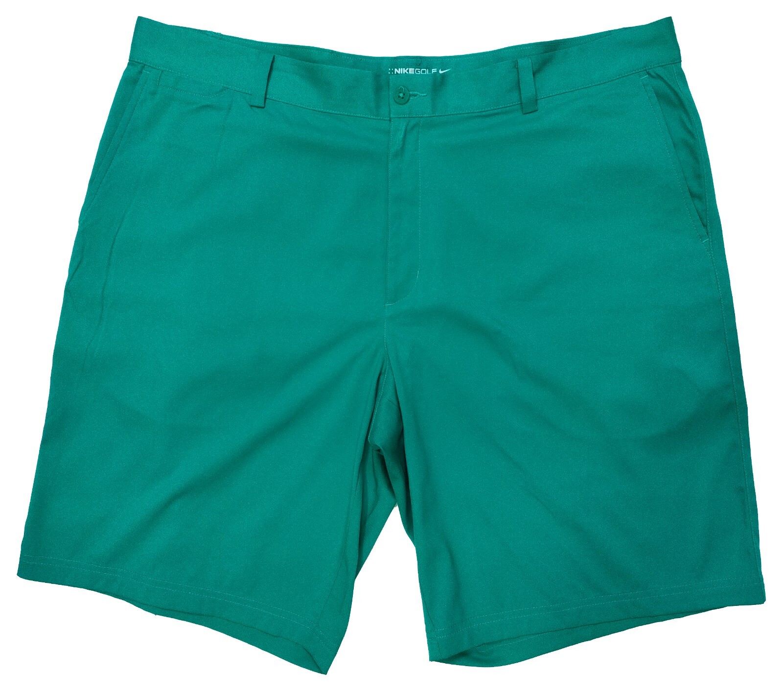 Nike Golf Shorts Men's Green Activewear Shorts Size XL Waist 40 In