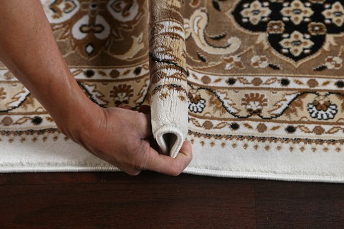 New Floral Oriental Medallion Turkish Traditional Area Rugs Ivory/ Brown Carpets - Picture 12 of 20
