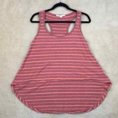 Threads 4 Thought Hi Low  Racerback  Swing Tank Top  Coral Reef Women Size M