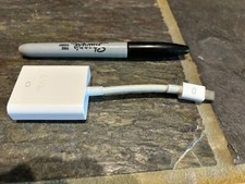 5 Vintage Apple connection adapter cords cables genuine Video VTG