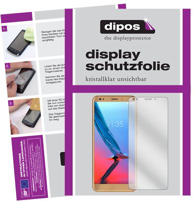 Dipos 2 Pellicole Protettive Crystalclear Per Vodafone Smart 4G - Protezione Display Anti Graffio, Made In Germany - 2