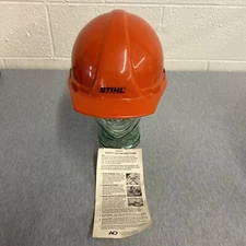 NOS 1981 Stihl Chainsaw AO BX21 Hard Hat Safety Helmet