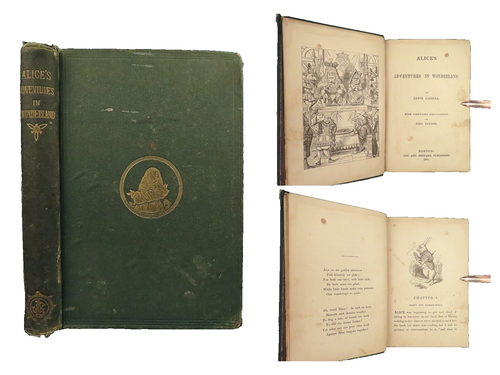 Libros antiguos y de colección Fantasía Lewis Carroll