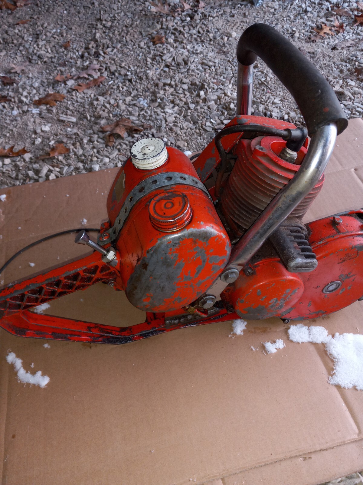 Big Vintage Sears Gear Drive chainsaw 665925H eBay
